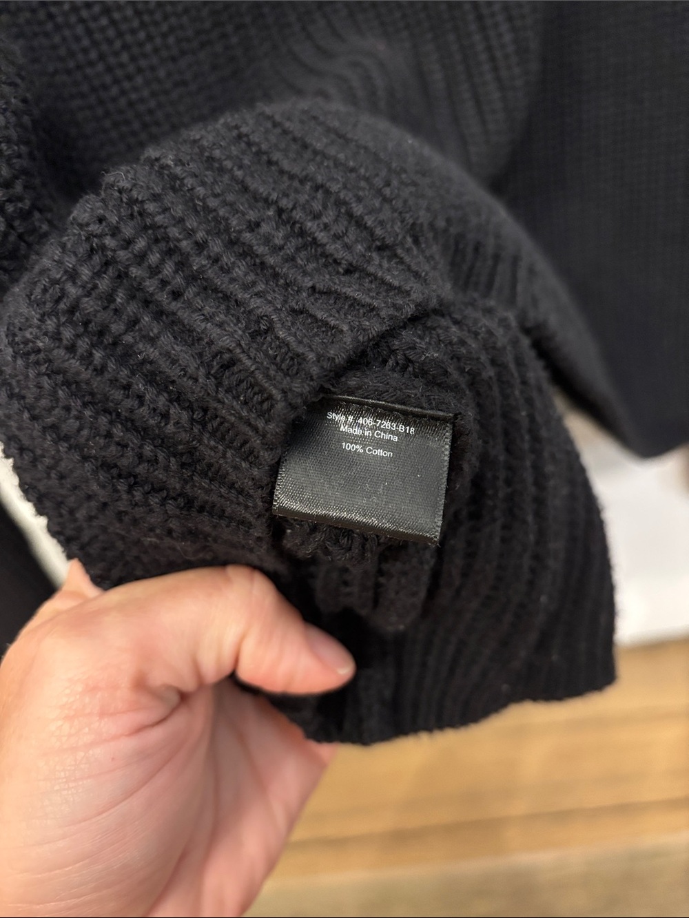 Jenni Kayne Black Fisherman Sweater - Picture 7 of 9
